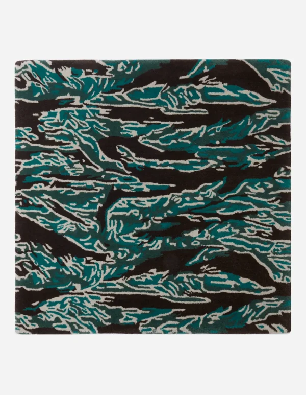 Maharishi Home*9716 Maha Warhol Tigerskins Rug · 100% Hand-Tufted Wool Warhol Woodland