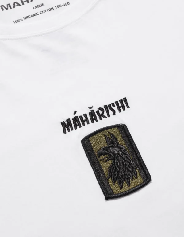 Maharishi Short Sleeve T-Shirts*1014 Mahapatchco. T-Shirt White