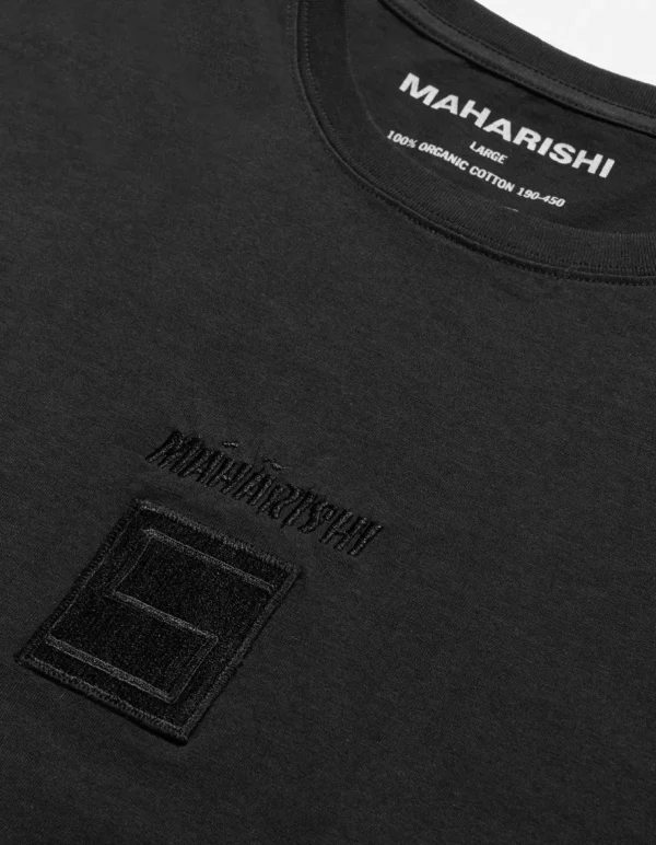 Maharishi Short Sleeve T-Shirts*1014 Mahapatchco. T-Shirt Black