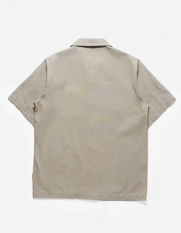 Maharishi Shirts*4325 Camp Collar Shirt Silver Sage