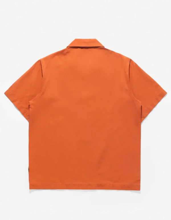 Maharishi Shirts*4325 Camp Collar Shirt Rust