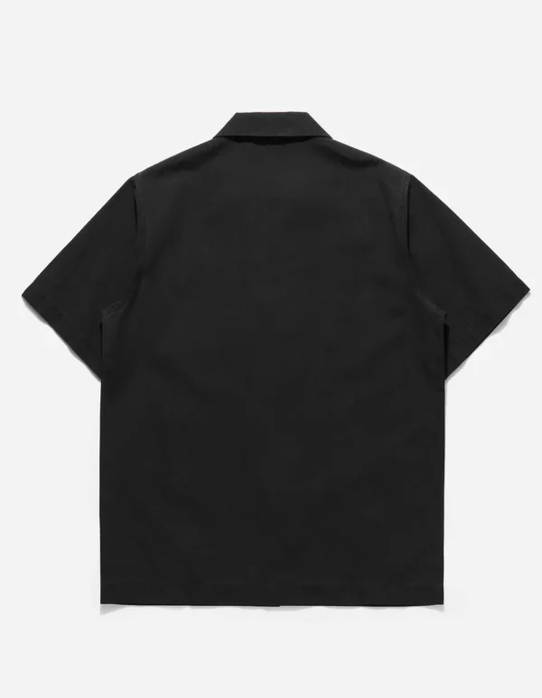 Maharishi Shirts*4325 Camp Collar Shirt Black