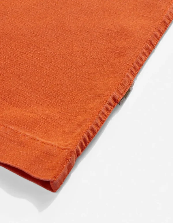 Maharishi Shirts*4325 Camp Collar Shirt Rust