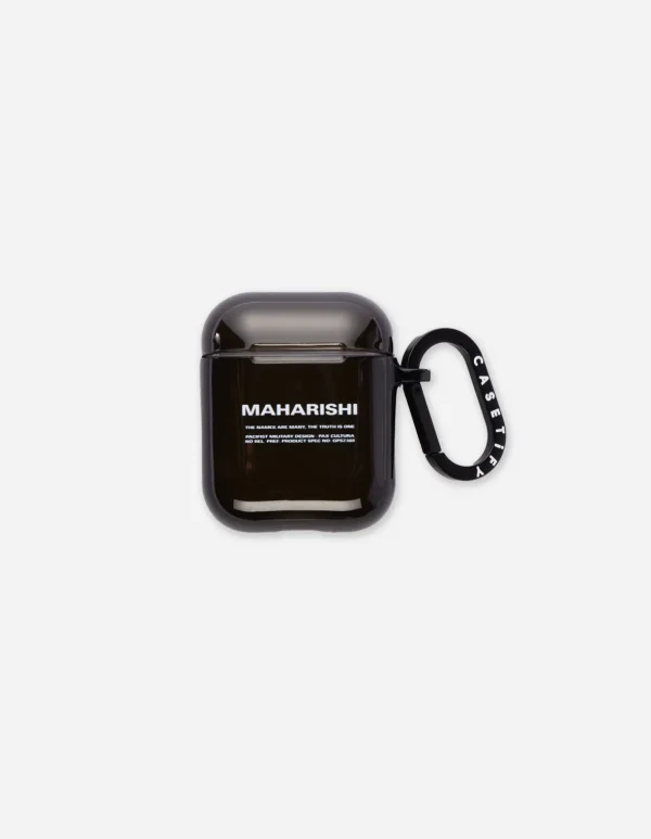 Maharishi Iphone Cases* X Casetify Airpods/Airpods Pro Case Black