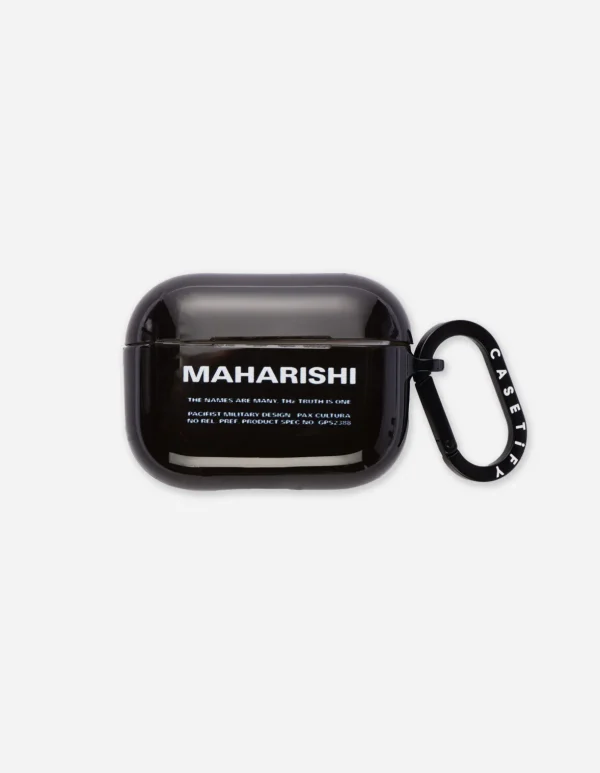 Maharishi Iphone Cases* X Casetify Airpods/Airpods Pro Case Black