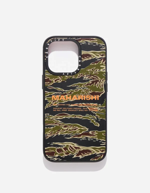 Maharishi Iphone Cases* X Casetify Iphone Case Golden Tigerstripe