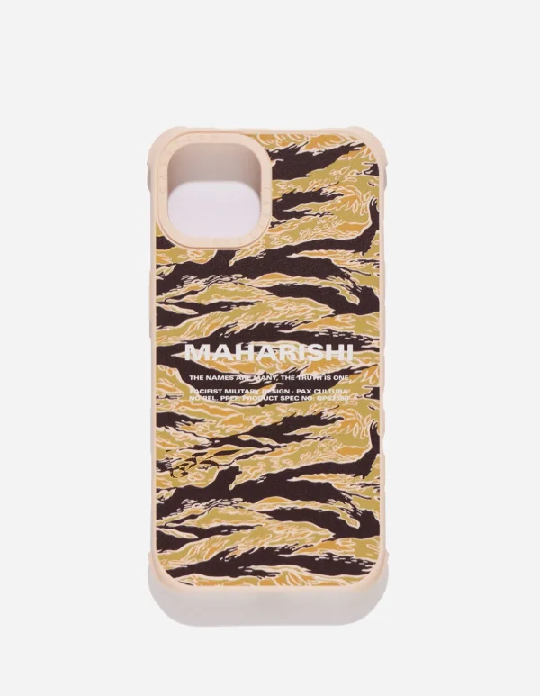 Maharishi Iphone Cases* X Casetify Iphone Case Sunbleached Gold Tigerstripe