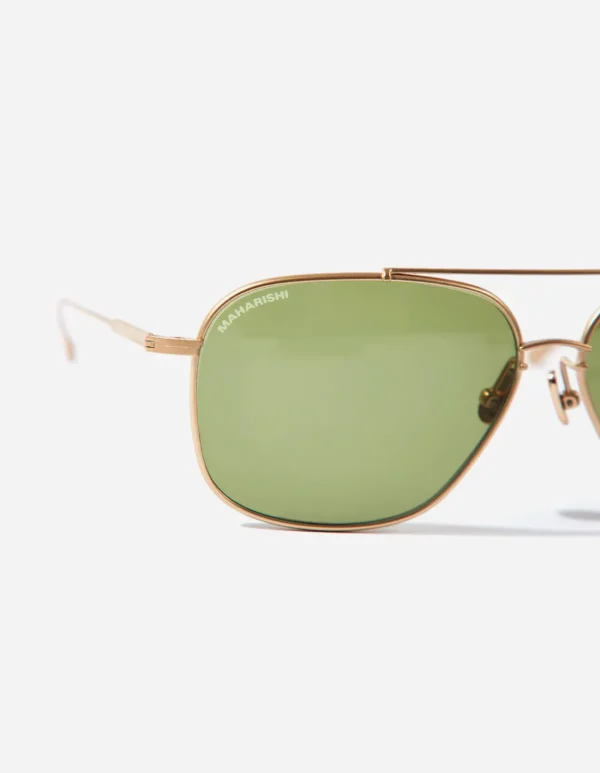 Maharishi Lifestyle*9840 X Native Sons Ryder Sunglasses Green