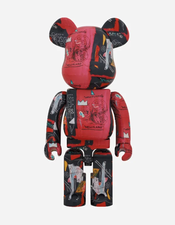 Maharishi Home*Medicom Be@Rbrick Andy Warhol-Jean Michel Basquiat #1 1000%