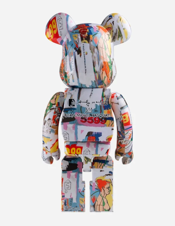 Maharishi Home*Medicom Be@Rbrick Andy Warhol X Jean-Michel Basquiat #4 1000%