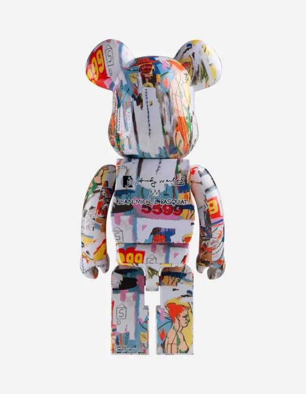 Maharishi Medicom & Be@Rbricks*Medicom Be@Rbrick Andy Warhol X Jean-Michel Basquiat #4 400%