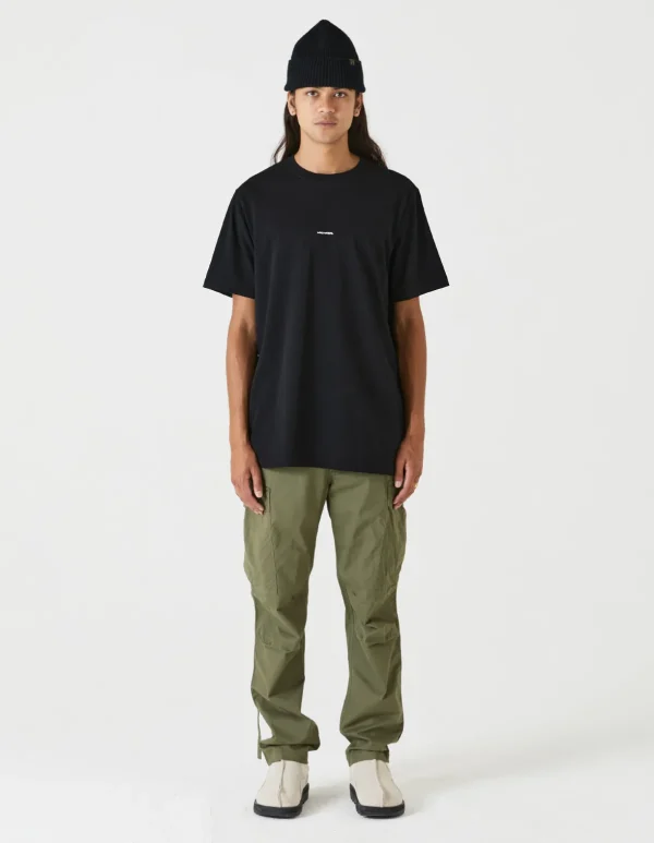 Maharishi Short Sleeve T-Shirts*9906 Micro T-Shirt Black
