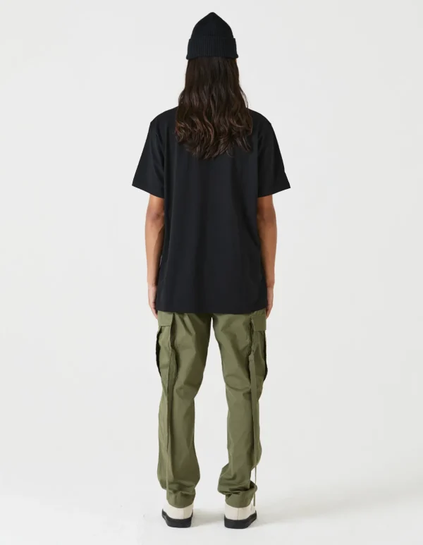 Maharishi Short Sleeve T-Shirts*9906 Micro T-Shirt Black