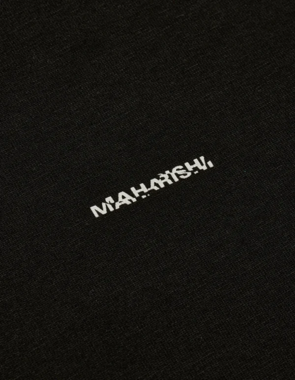 Maharishi Short Sleeve T-Shirts*9906 Micro T-Shirt Black