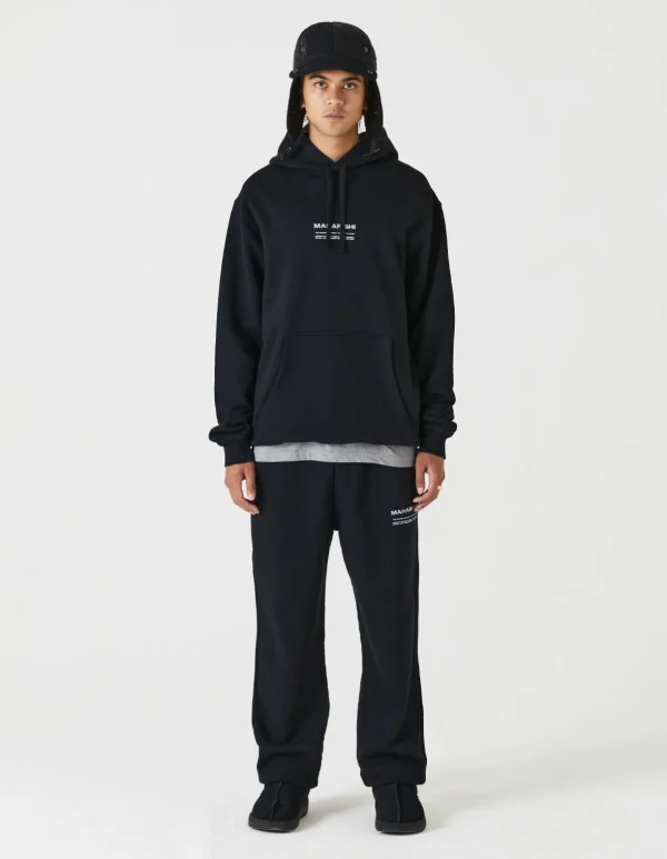 Maharishi Hooded Sweats*7010 Miltype Embroidered Hooded Sweat · Organic Sweat 450 Black