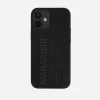 Maharishi Lifestyle*9352 Miltype Iphone 12 Mini Case · Laser Etched Silicone Black
