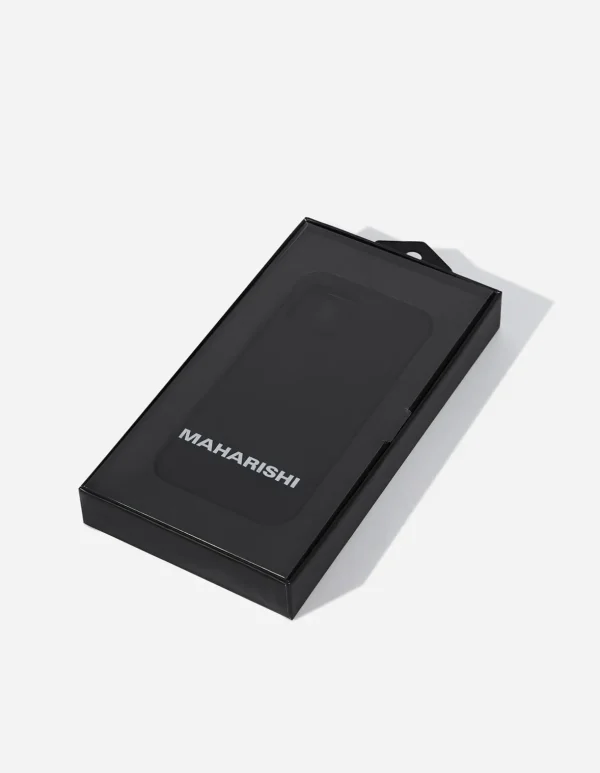 Maharishi Lifestyle*9352 Miltype Iphone 12 Mini Case · Laser Etched Silicone Black