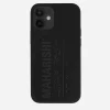 Maharishi Lifestyle*9353 Miltype Iphone 12/12 Pro Case · Laser Etched Silicone Black