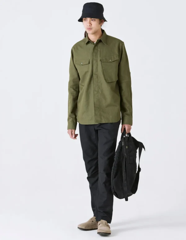Maharishi Shirts*7028 Miltype Organic Custom Shirt Mil Olive