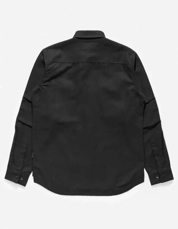 Maharishi Shirts*7028 Miltype Organic Custom Shirt Black