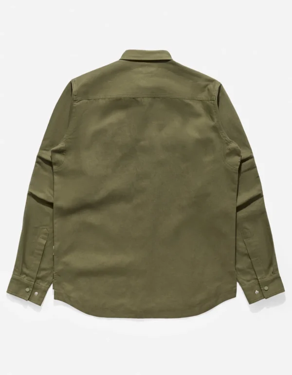 Maharishi Shirts*7028 Miltype Organic Custom Shirt Mil Olive
