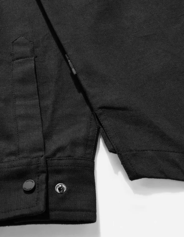 Maharishi Shirts*7028 Miltype Organic Custom Shirt Black