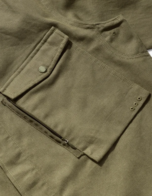 Maharishi Shirts*7028 Miltype Organic Custom Shirt Mil Olive