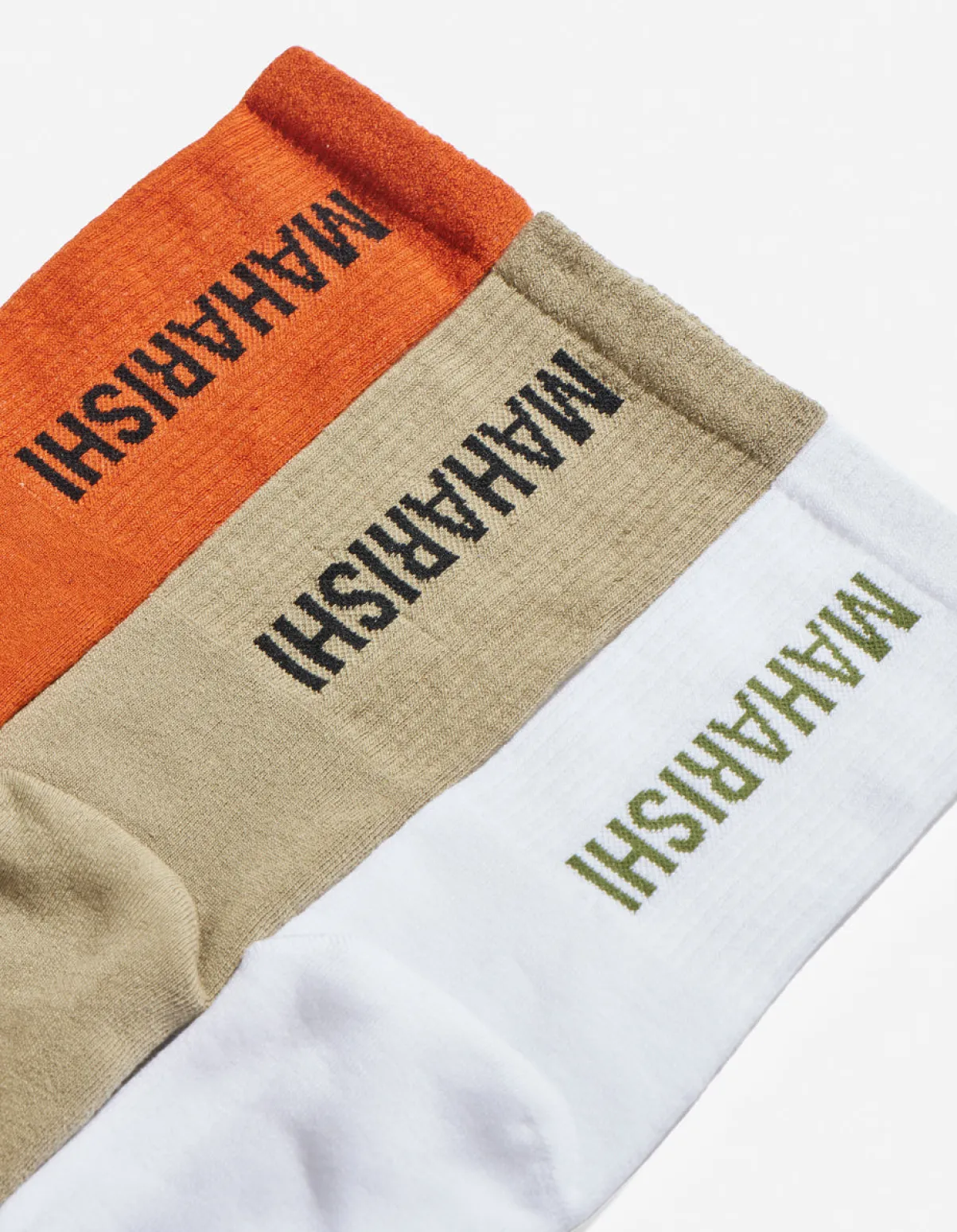 miltype_peace_tabi_sport_4.webp Maharishi Socks*9891 Miltype Peace Tabi Sports Socks Rust/Sage/White