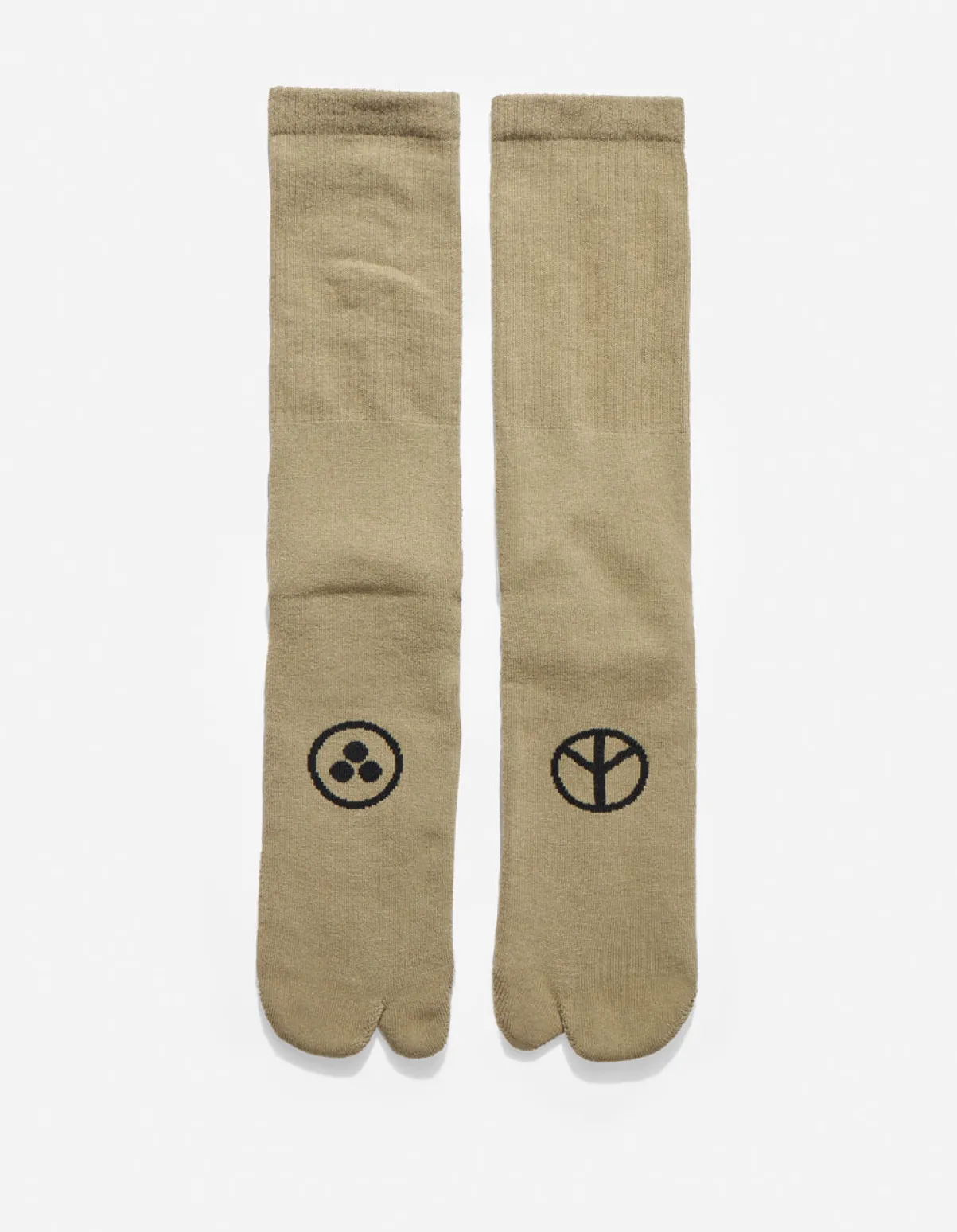 miltype_peace_tabi_sport_6.webp Maharishi Socks*9891 Miltype Peace Tabi Sports Socks Rust/Sage/White