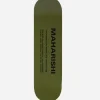 Maharishi Lifestyle*9498 Miltype Skate Deck · 100% Usa Hard Rock Maple Olive Og-107F