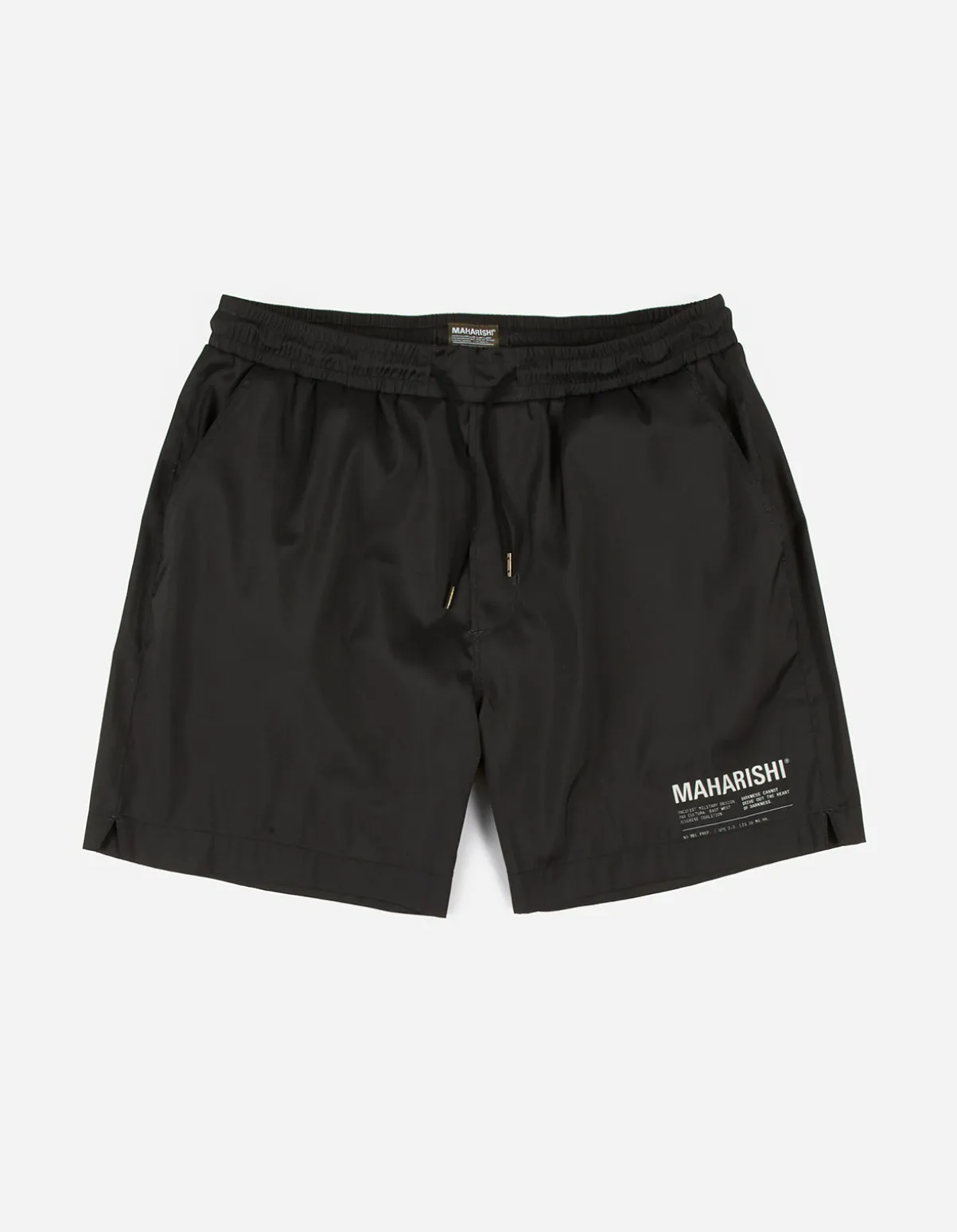 miltype_swim_shorts__new_0.webp Maharishi Swim Shorts*9323 Miltype Swim Shorts · Newlife Recycled Poly Black Blk-108F