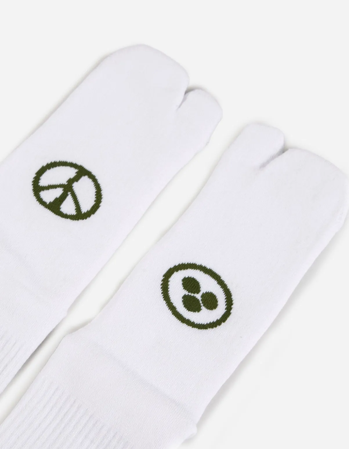Maharishi Socks*9348 Miltype Tabi Sock · 3 Pack White/White/White