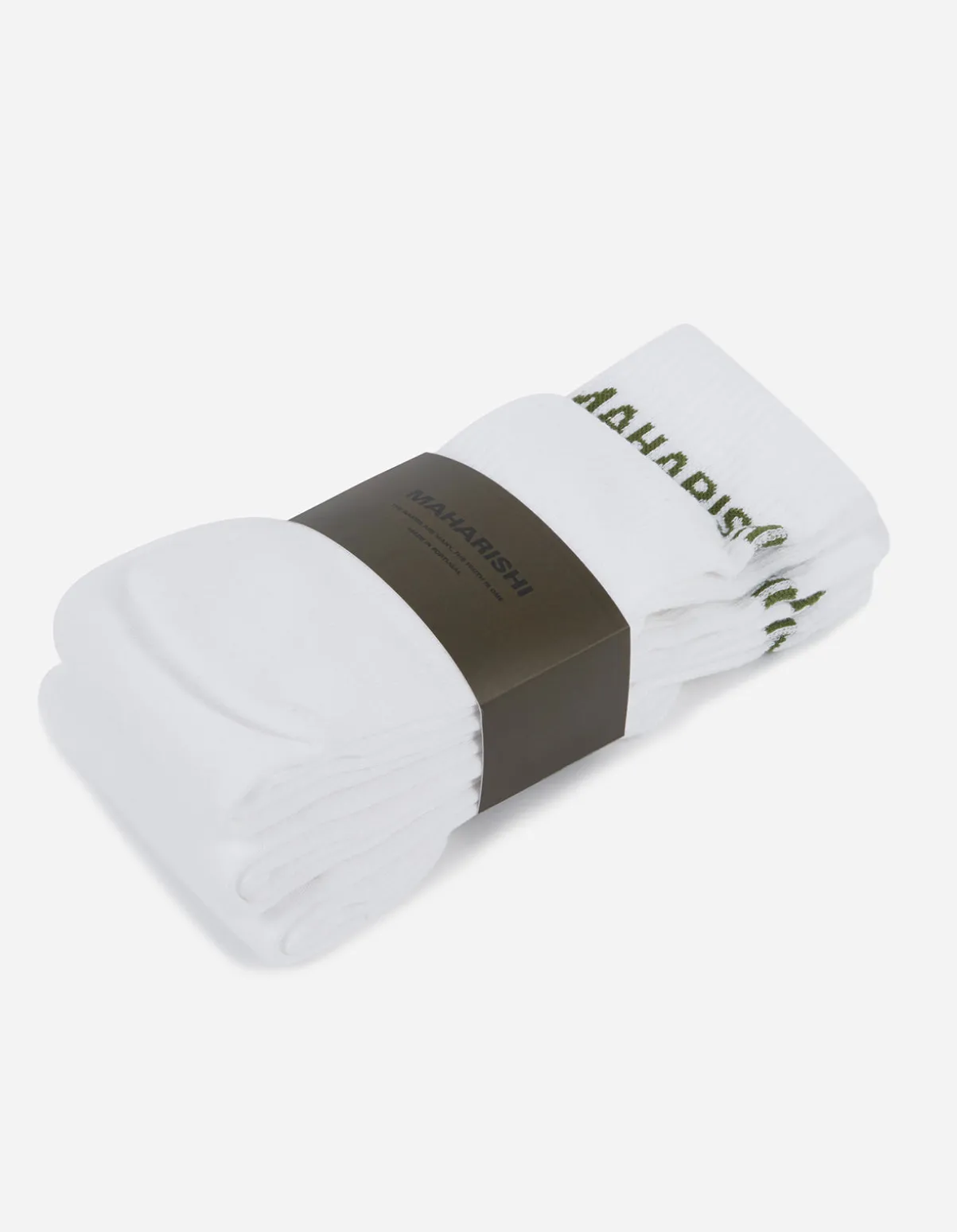 Maharishi Socks*9348 Miltype Tabi Sock · 3 Pack White/White/White