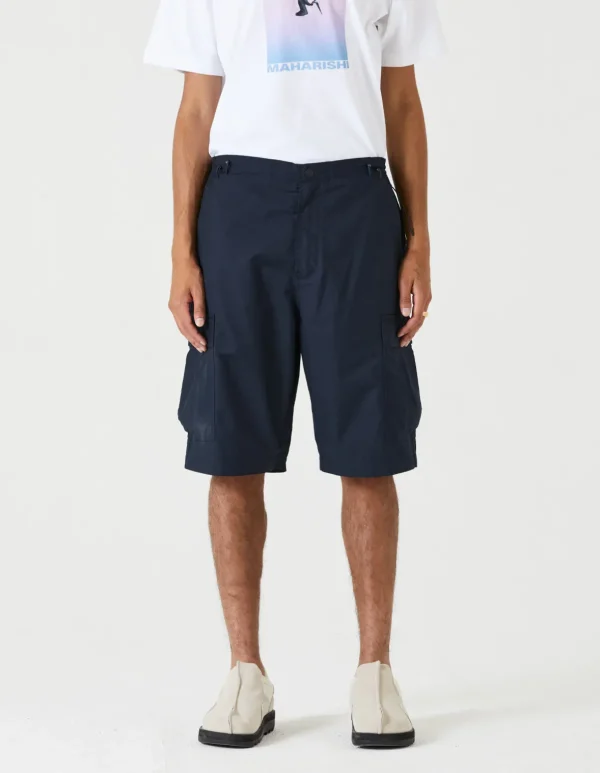 Maharishi Original Snoshorts®*4036 Original Cargo Snoshorts® Loose Fit Navy