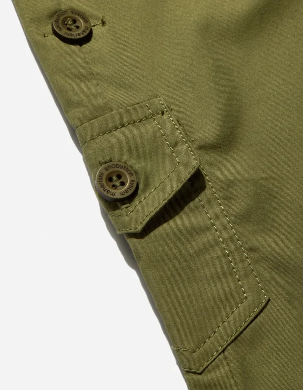 Maharishi Original Snoshorts®*4037 Original Snoshorts® Loose Fit Olive Og-107F