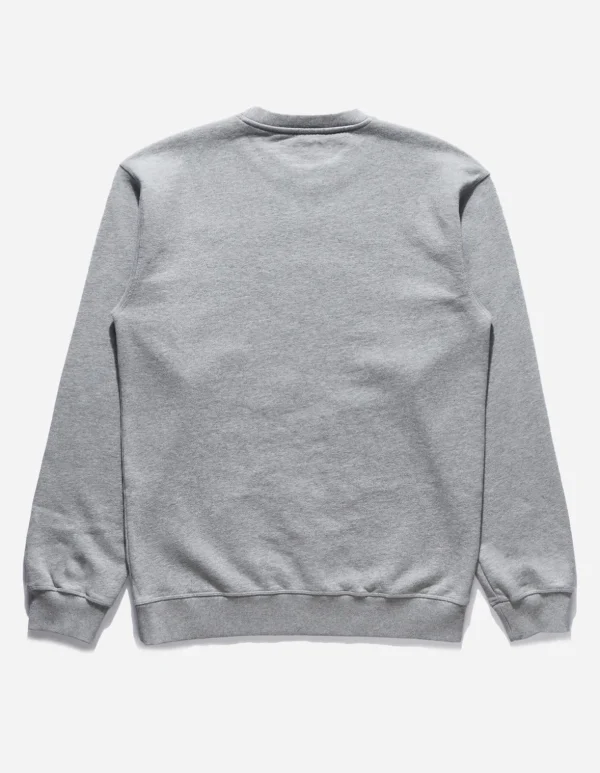Maharishi Crew Sweats*1005 Paper-Cut Rabbit Crew Sweat Grey Marl