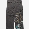 Maharishi Cargo Pants*4504 Peace Cargo Snopants® Loose Fit Charcoal