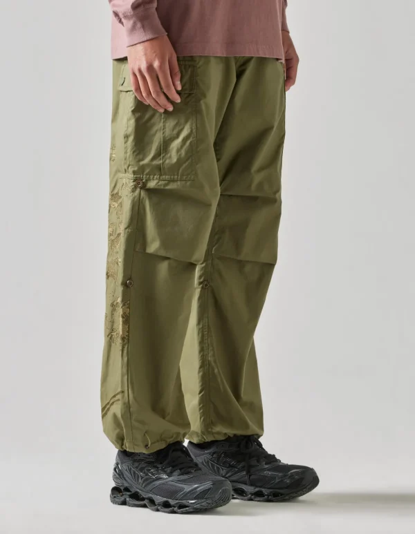 Maharishi Cargo Pants*4504 Peace Cargo Snopants® Loose Fit Olive Og-107F