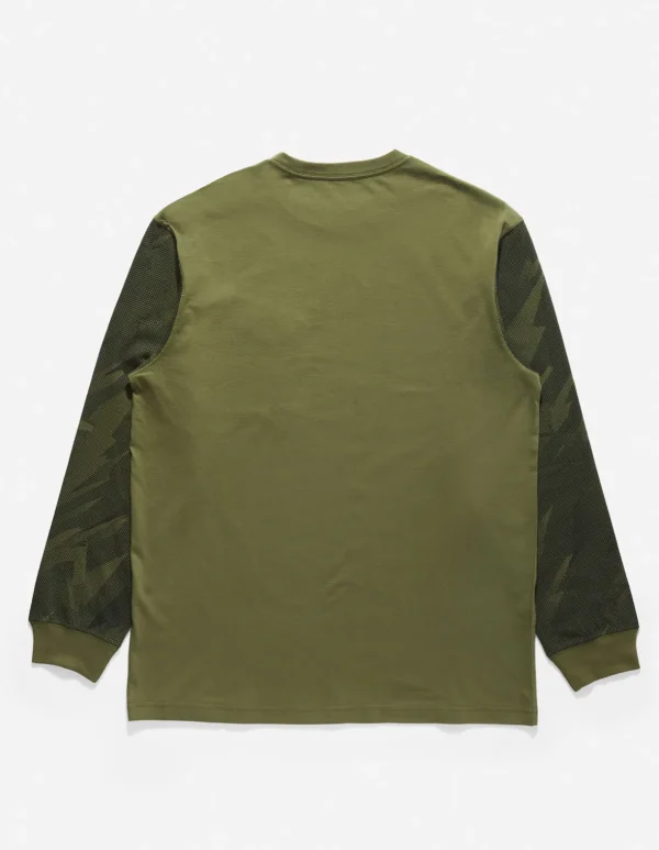 Maharishi Long Sleeve T-Shirts*4132 Pointillist Camo L/S T-Shirt Jungle