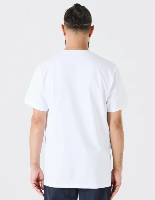 Maharishi Short Sleeve T-Shirts*9901 Pointillist T-Shirt White