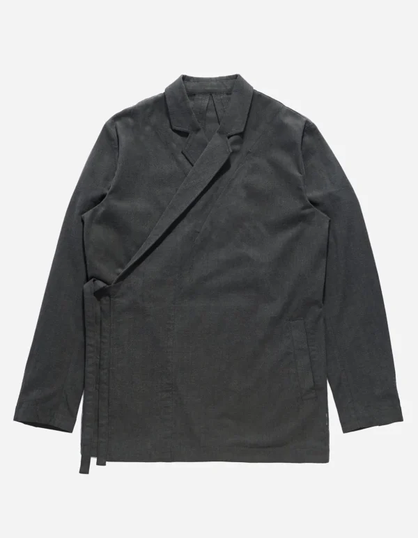 Maharishi Jackets*4525 Polaris Kimono Blazer Charcoal