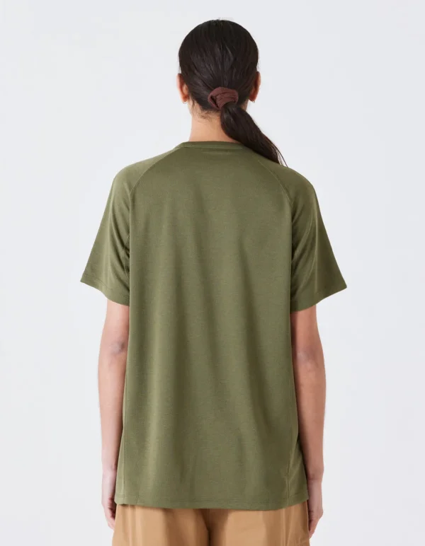 Maharishi Short Sleeve T-Shirts*4251 Polartec Dry® Travel T-Shirt Olive