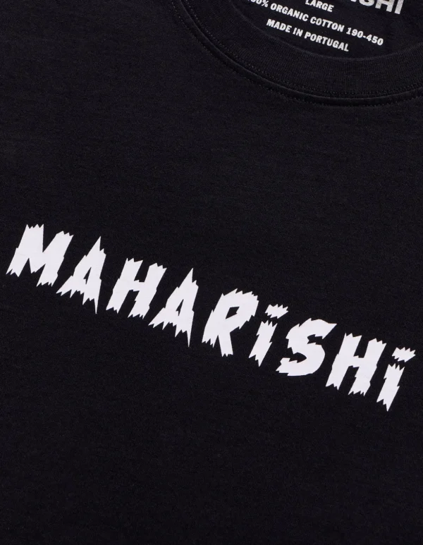 Maharishi Short Sleeve T-Shirts*1006 Rabbit Bones T-Shirt Black