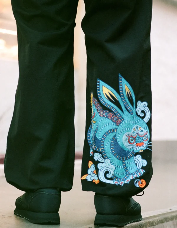 Maharishi Original Snopants*4210 Rabbit Original Loose Snopants® Black