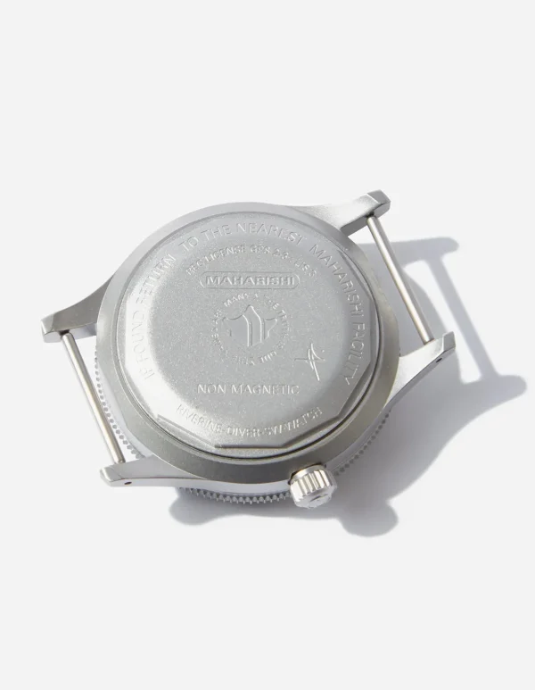 Maharishi Lifestyle*9501 Riverine Diver 2.0 Watch Steel Silver