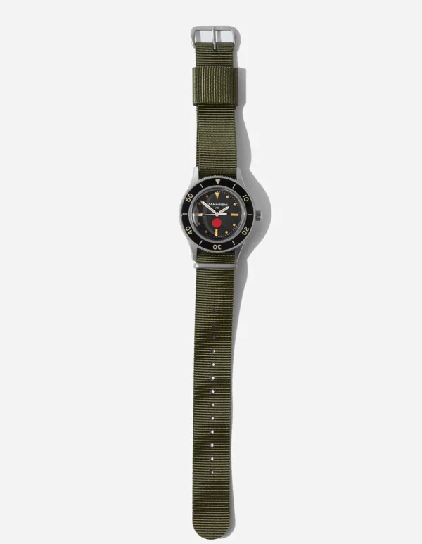 Maharishi Lifestyle*9501 Riverine Diver 2.0 Watch Steel Silver