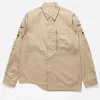 Maharishi Shirts*4297 Snocord® Travel Shirt Sand