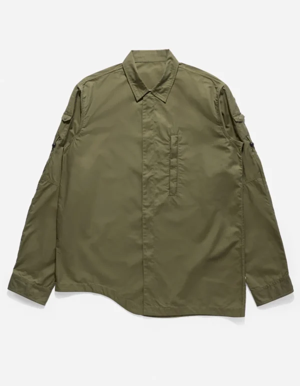 Maharishi Shirts*4297 Snocord Travel Shirt Olive Og-107F