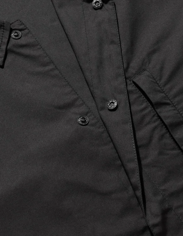Maharishi Shirts*4297 Snocord Travel Shirt Black
