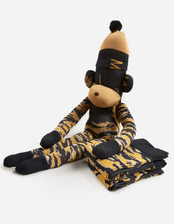 Maharishi Lifestyle*9392 Sock Monkey · Jacquard Tigerstripe Camo